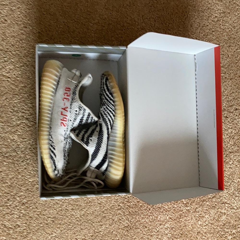 Yeezy zebras 350’s